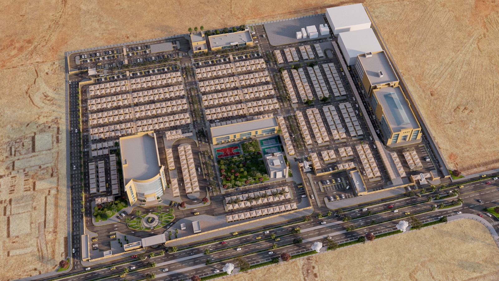 BAE Office Administration Building - High Technology Contracting Co. (HTCC)