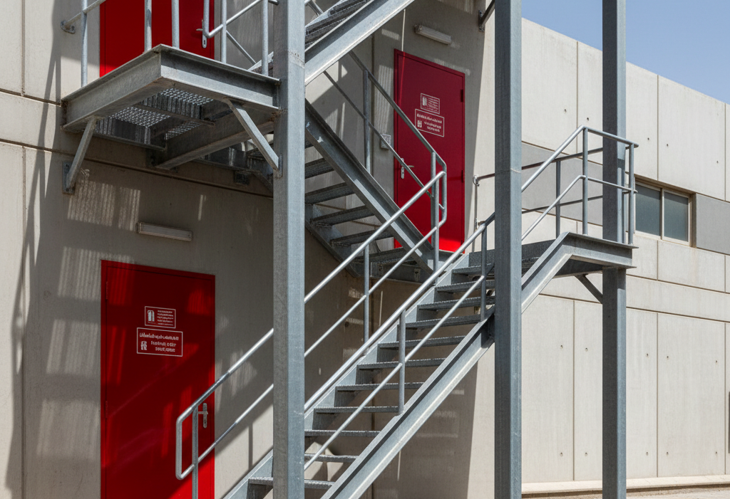 Fire Rated Doors & Fire Escape Stairs